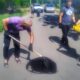 До уваги водіїв! У Червоногригорівці розпочався ямковий ремонт доріг (фото)