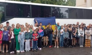 22 дитини з Нікополя вирушили на відпочинок до Закарпатського санаторію