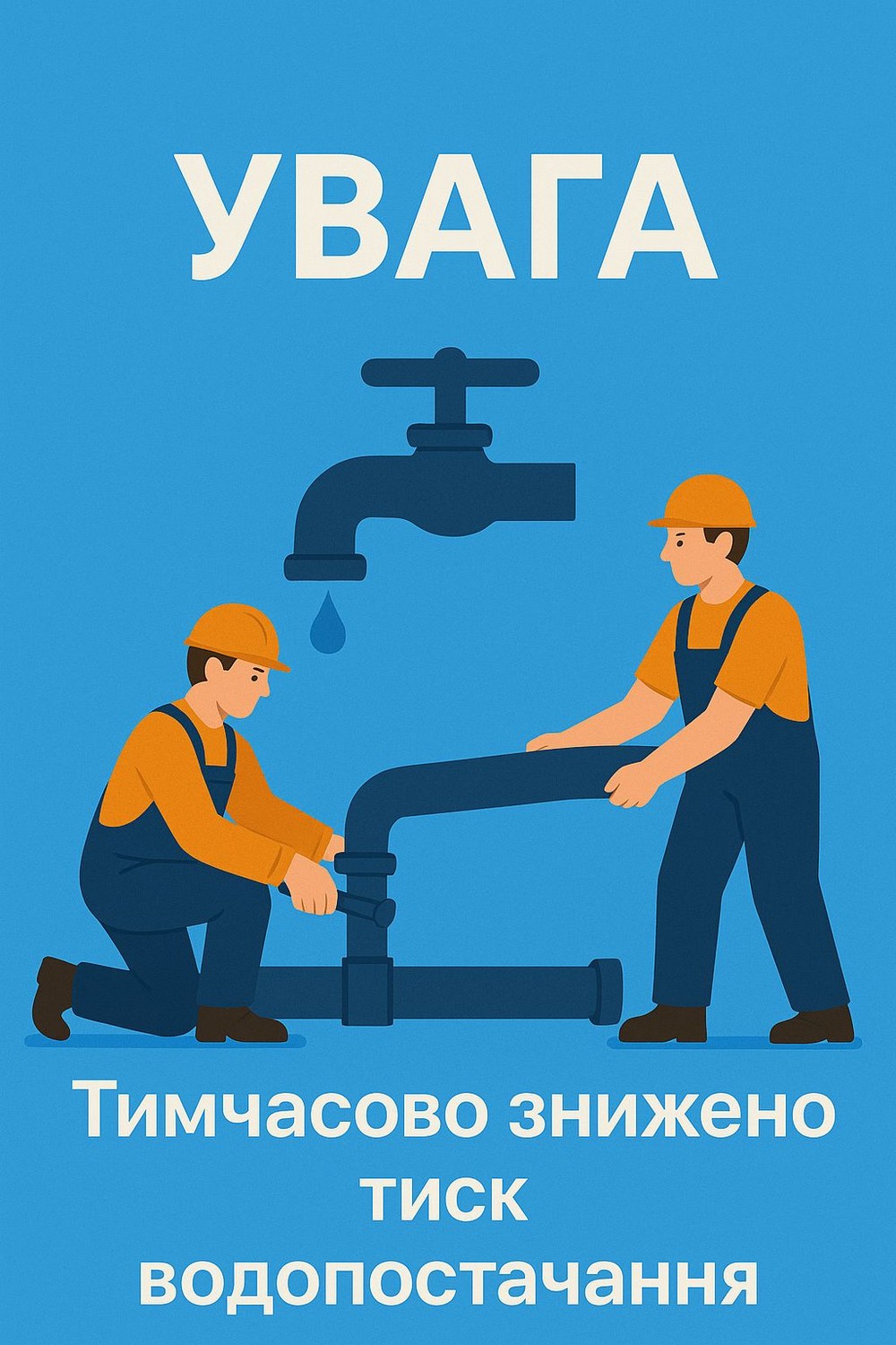 У Нікополі 4 червня перебої з водопостачанням