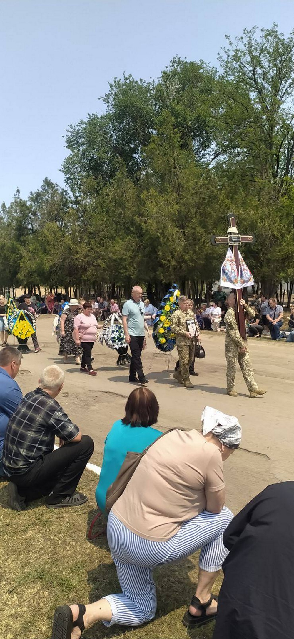 У Першотравневській громаді попрощалися з полеглим Героєм