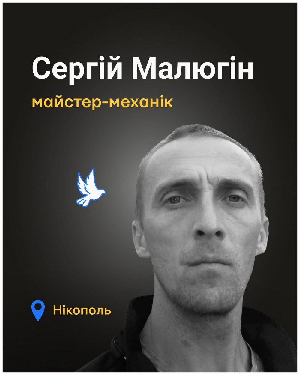 армія РФ вбила у Нікополі Сергія Малюгіна 27 квітня