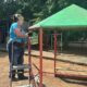 Освітяни Нікополя впорядковують території навчальних закладів (фото)