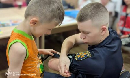 У Нікополі для дітей провели урок безпеки (фото) 27 У Нікополі для дітей провели урок безпеки (фото)