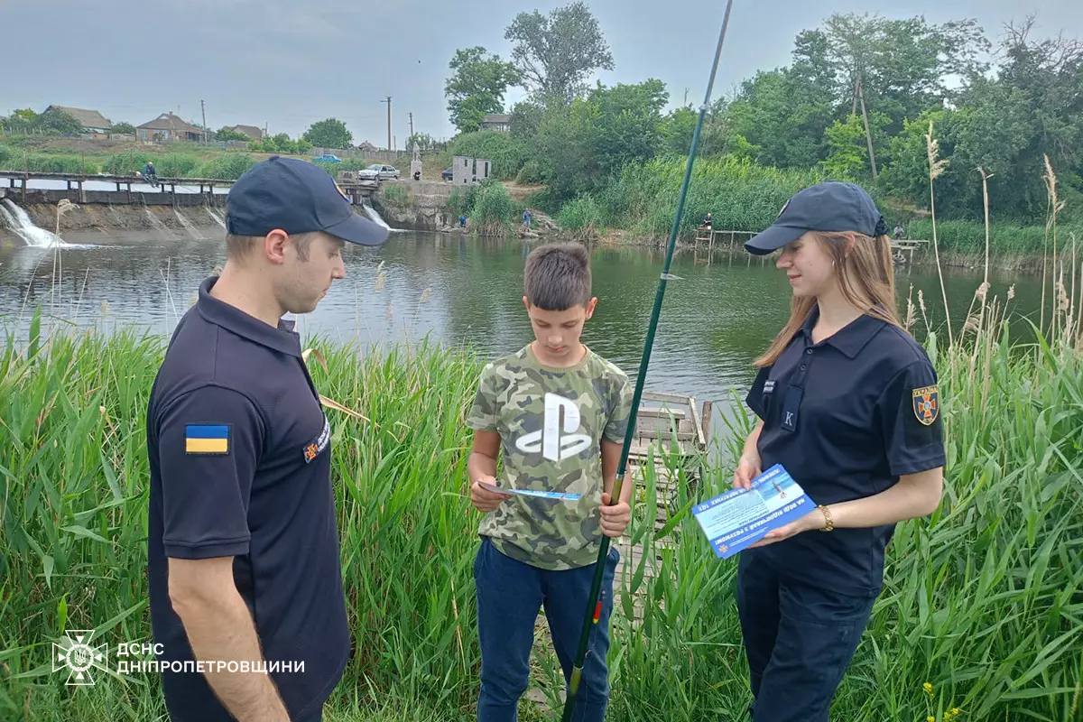 Мешканцям Покровської громади нагадали про догляд за дітьми біля води (фото)
