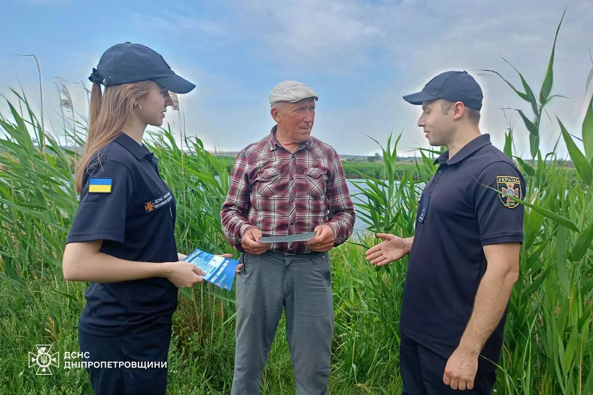 Мешканцям Покровської громади нагадали про догляд за дітьми біля води (фото) 3