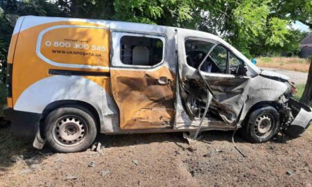На Нікопольщині сьогодні окупанти атакували пересувне відділення Укрпошти