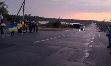 Нікопольщина зустріла звільненого з полону Захисника (відео)