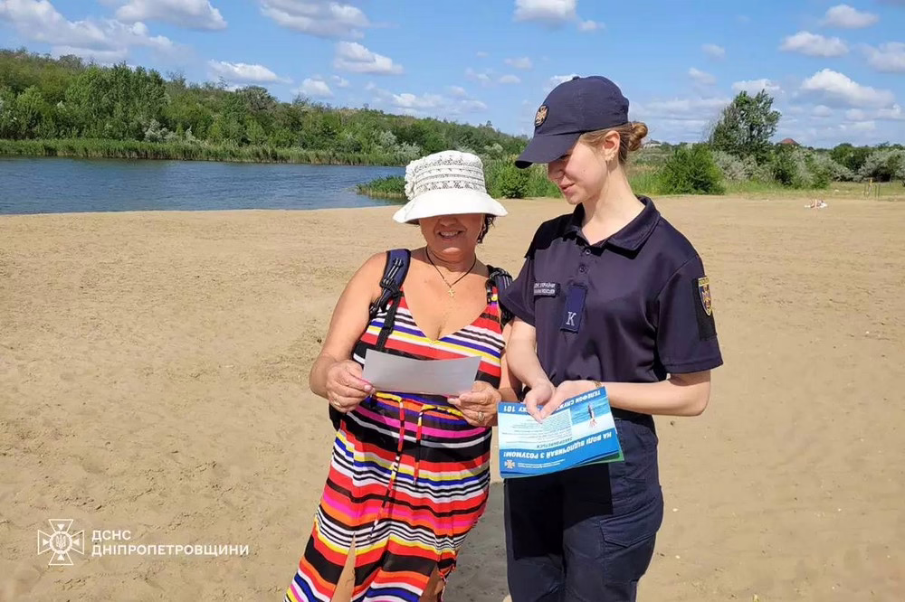 Жителям Покрова сьогодні нагадали правила поведінки біля штучних водойм (фото) 3