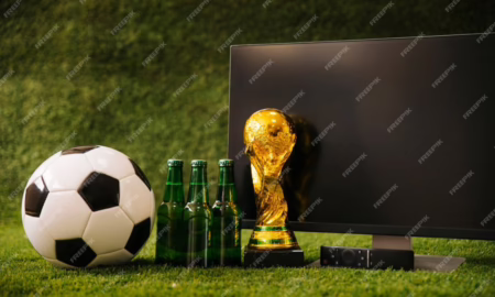football background with beer tv 23 2147832133