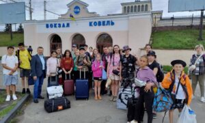 Школярі з Марганця вирушили на відпочинок до Ковеля (фото)