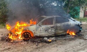 На Нікопольщині 5 поранених і згоріла автівка,  під ударом ворога був і Самарівський районі – там сталася пожежа