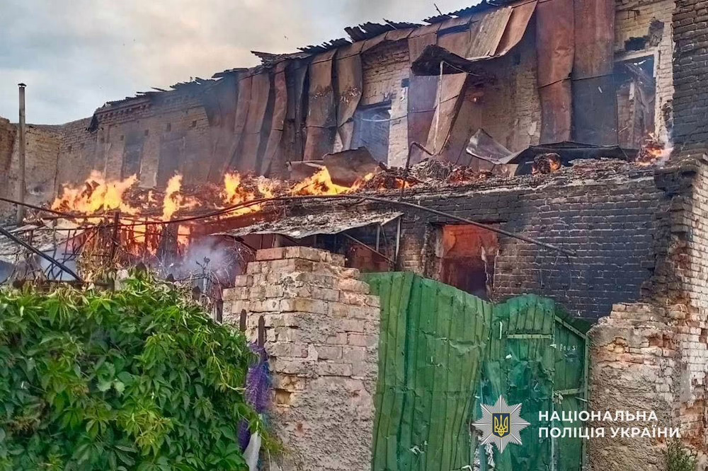 поліція зафіксувала наслідки обстрілів Нікопольщини і Синельниківщини