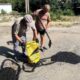 У Придніпровському на Нікопольщині розпочато ямковий ремонт доріг (фото)