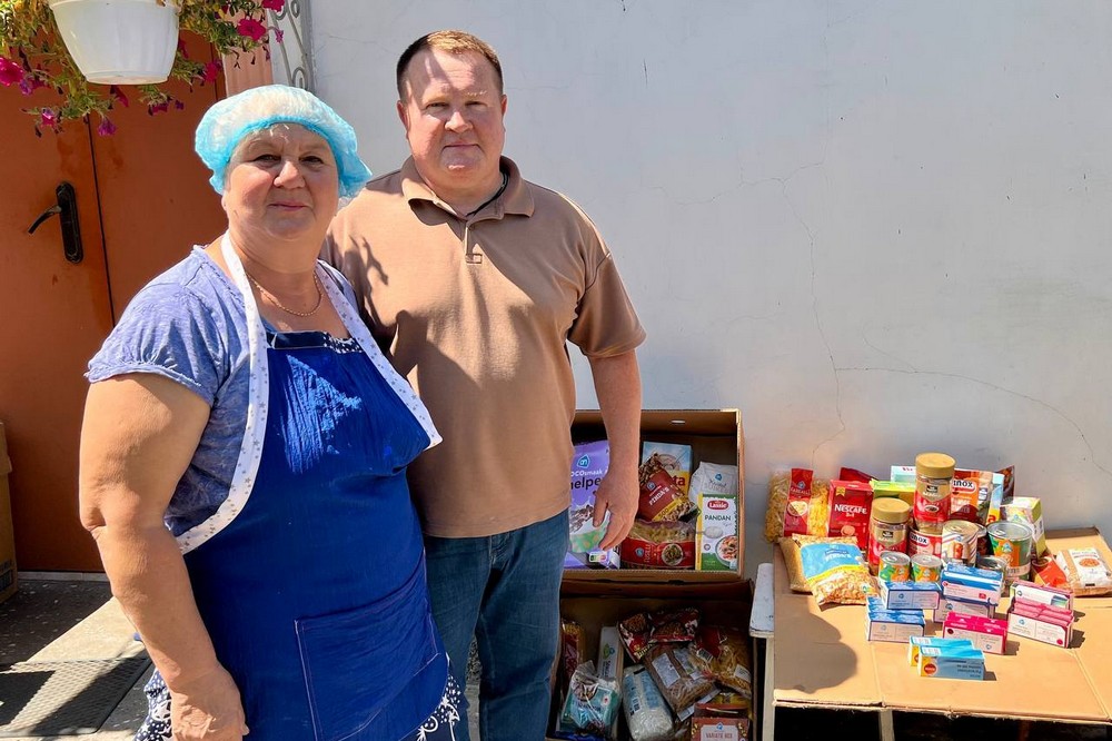 У Нікополі передали Захисникам продукти і медикаменти
