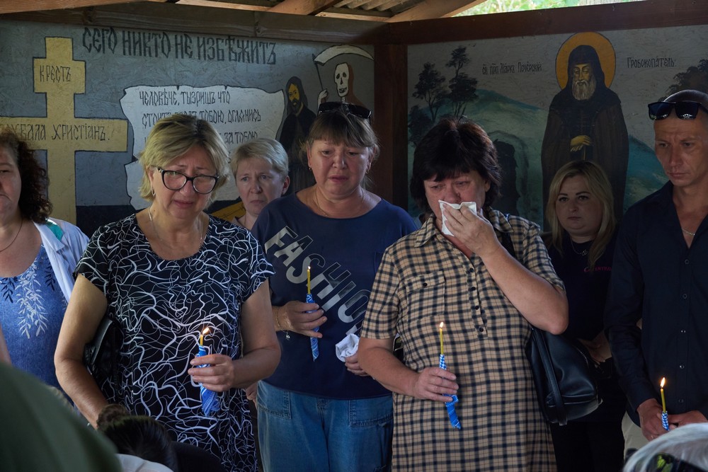 Нікополь сьогодні провів в останню путь Захисника