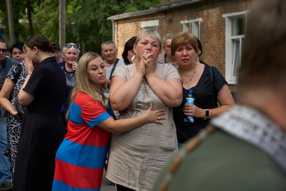 Нікополь сьогодні провів в останню путь Захисника