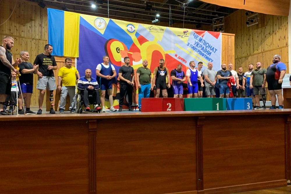  Атлет з Марганця здобув перше місце на Чемпіонаті України з парапауерліфтингу 