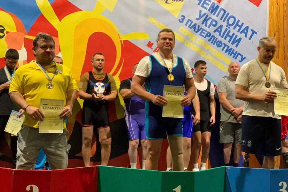  Атлет з Марганця здобув перше місце на Чемпіонаті України з парапауерліфтингу  2