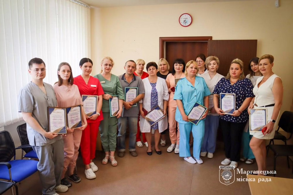 Мер Марганця привітав