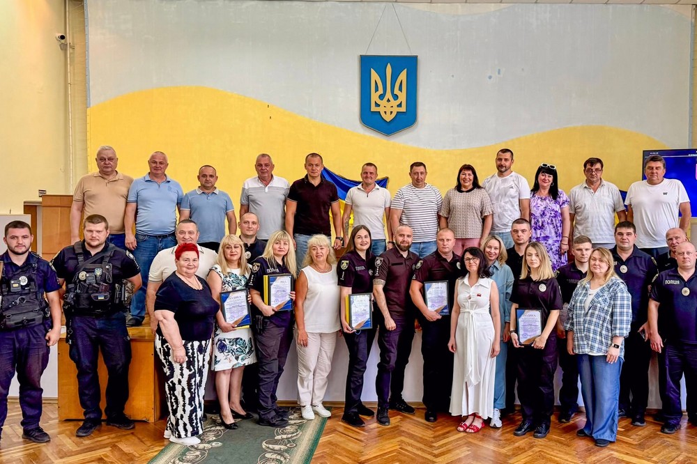 Мер Марганця сьогодні привітав поліцейських з професійним святом (фото)