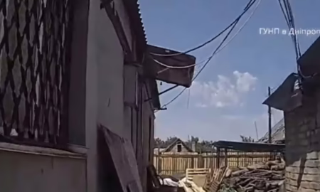 Нікополя показала перші хвилини після артобстрілу 12 липня (відео)