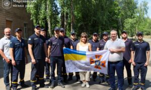 Німецькі партнери допомогли рятувальникам Марганця з водою (фото)