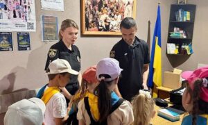 Поліцейські Нікопольщини познайомили дітей з власною професією
