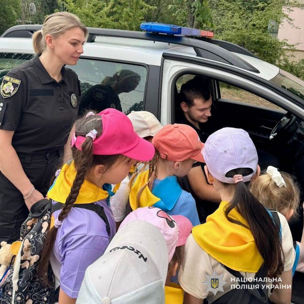 Поліцейські Нікопольщини познайомили дітей з власною професією 3
