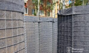 У Марганці встановили вже 7 габіонів 9