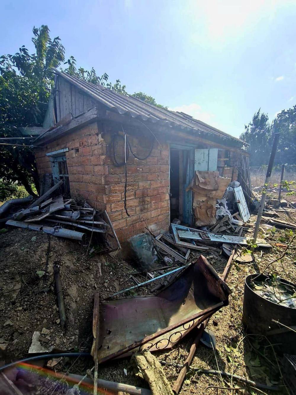 У Нікополі двоє поранених і є руйнуванн 2