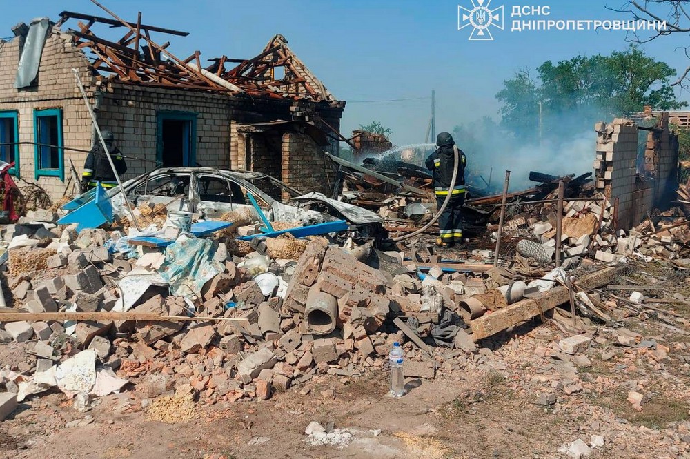 оприлюднено фото наслідків ударів КАБами по Дніпропетровщині