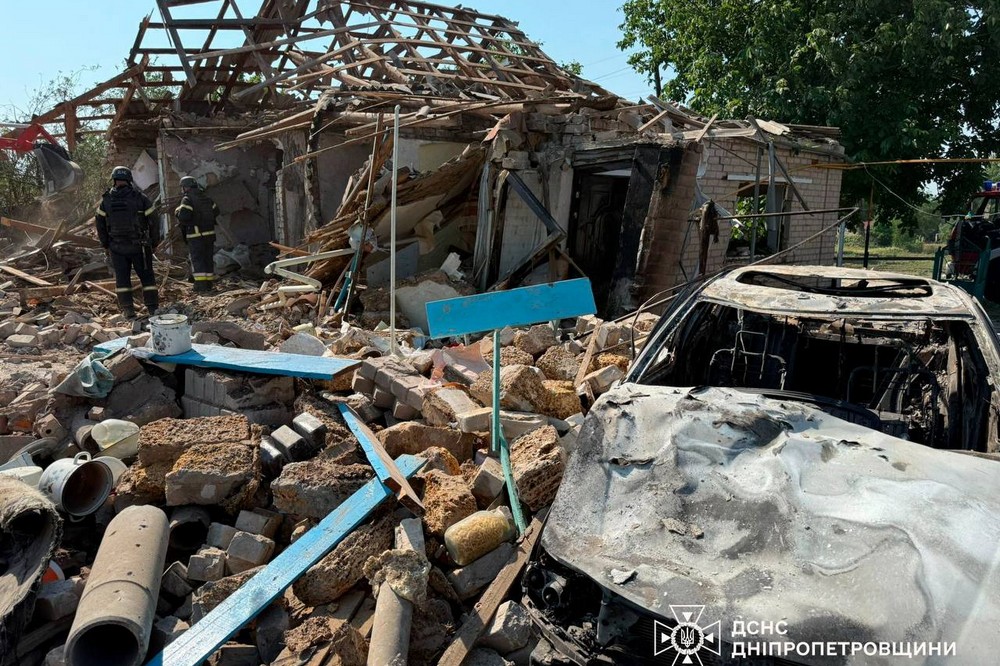 оприлюднено фото наслідків ударів КАБами по Дніпропетровщині 2