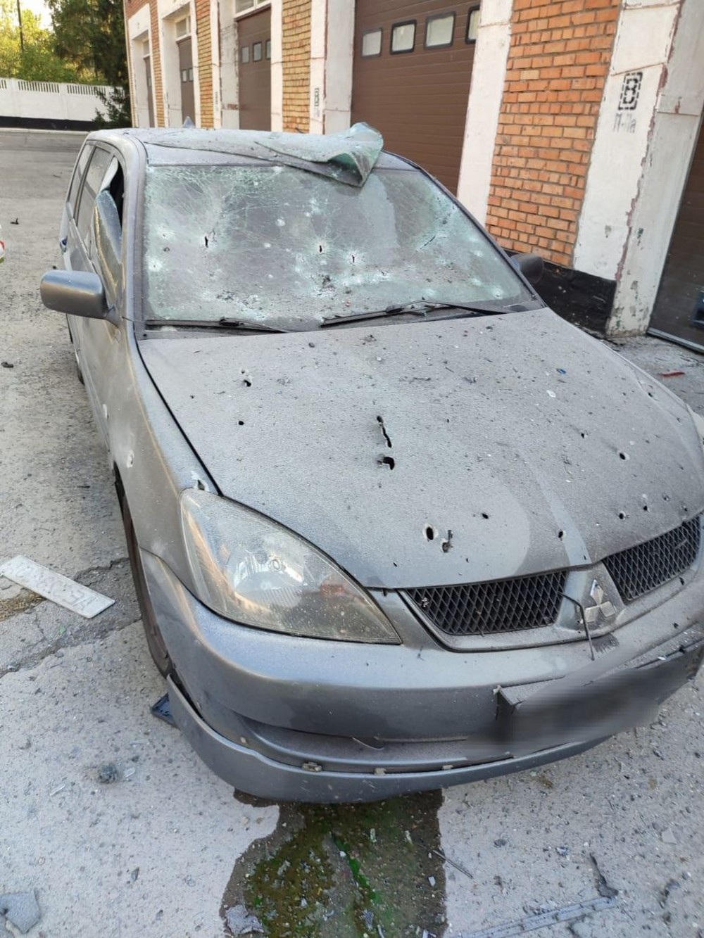 Ввечері ворог вдарив дроном по підприємству у Марганецькій громаді (фото)