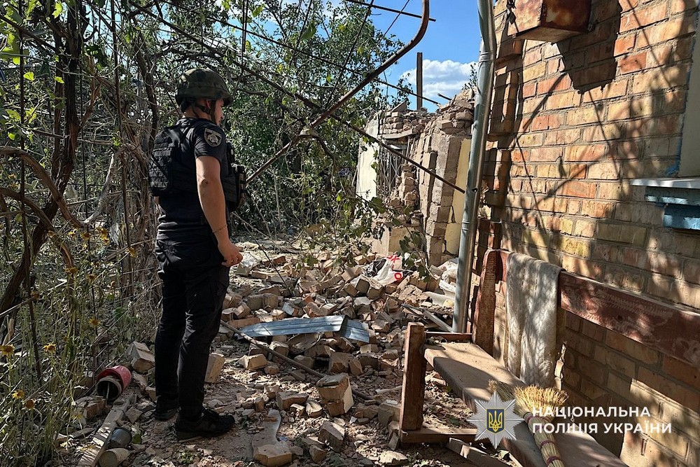 Фото наслідків ворожих атак на Дніпропетровщині