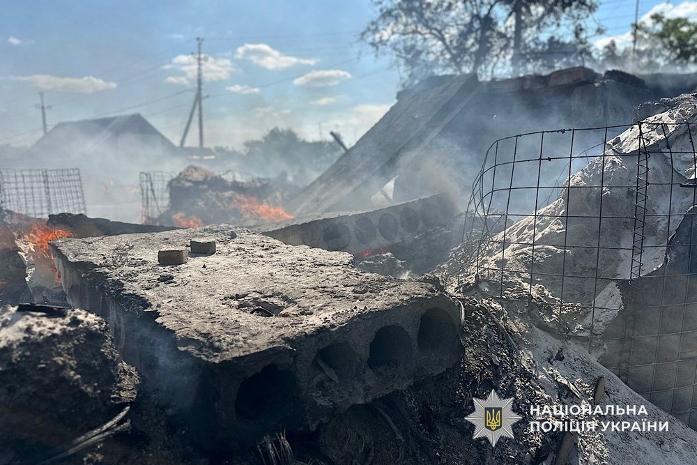 Фото наслідків ворожих атак на Дніпропетровщині