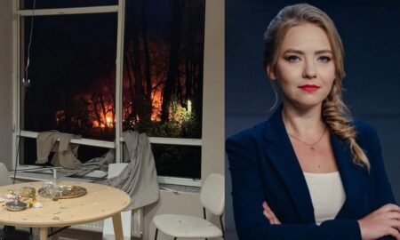 Відома телеведуча з Дніпропетровщини показала свою понівечену під час сьогоднішньої атаки квартиру у Києві 3 Відома телеведуча з Дніпропетровщини показала свою понівечену під час сьогоднішньої атаки квартиру у Києві
