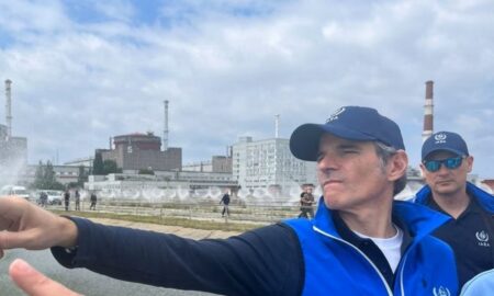 Спостерігали за пожежею з будівлі: у МАГАТе прокоментували дим біля ЗАЕС