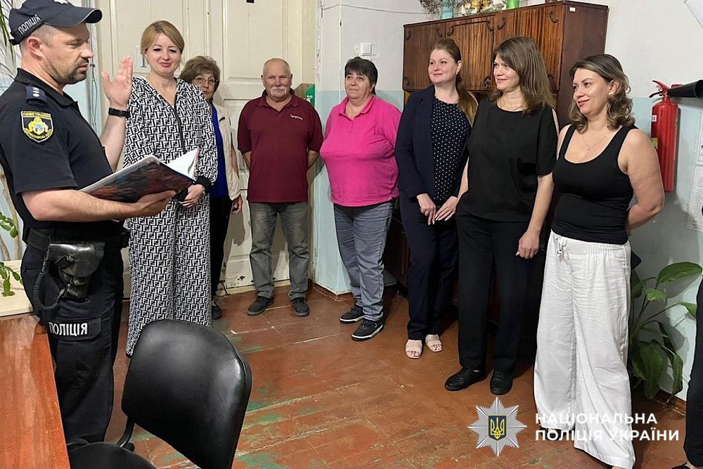 Поліцейські Марганця прозвітували перед населення громади про результати роботи за півріччя 