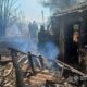 Через обстріли горять будинки один за одним: у Нікополі сьогодні дві пожежі, ще одна – в Капулівці (фото)