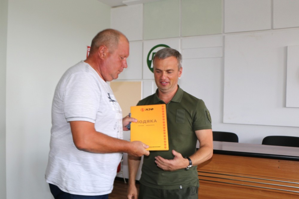 На НЗФ привітали будівельників і нагородили найкращих працівників (фото)