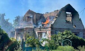 За тиждень побито 14 будинків і один згорів: окупанти наробили лиха у Вищетарасівському старостаті на Нікопольщині