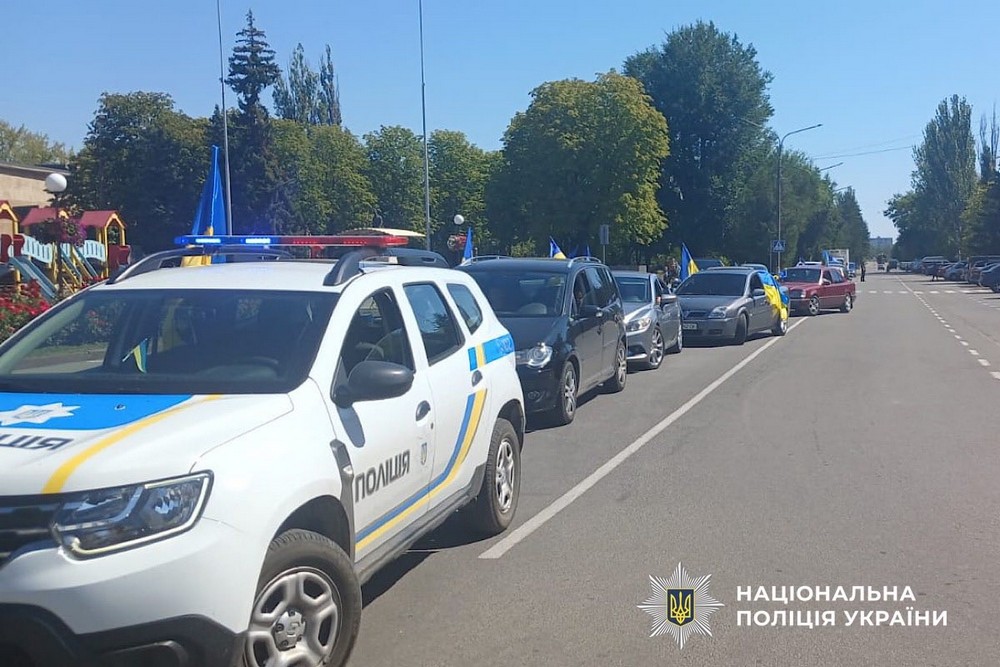 Поліцейські Нікопольщини долучилися до вшанування пам’яті полеглих Захисників України (фото)