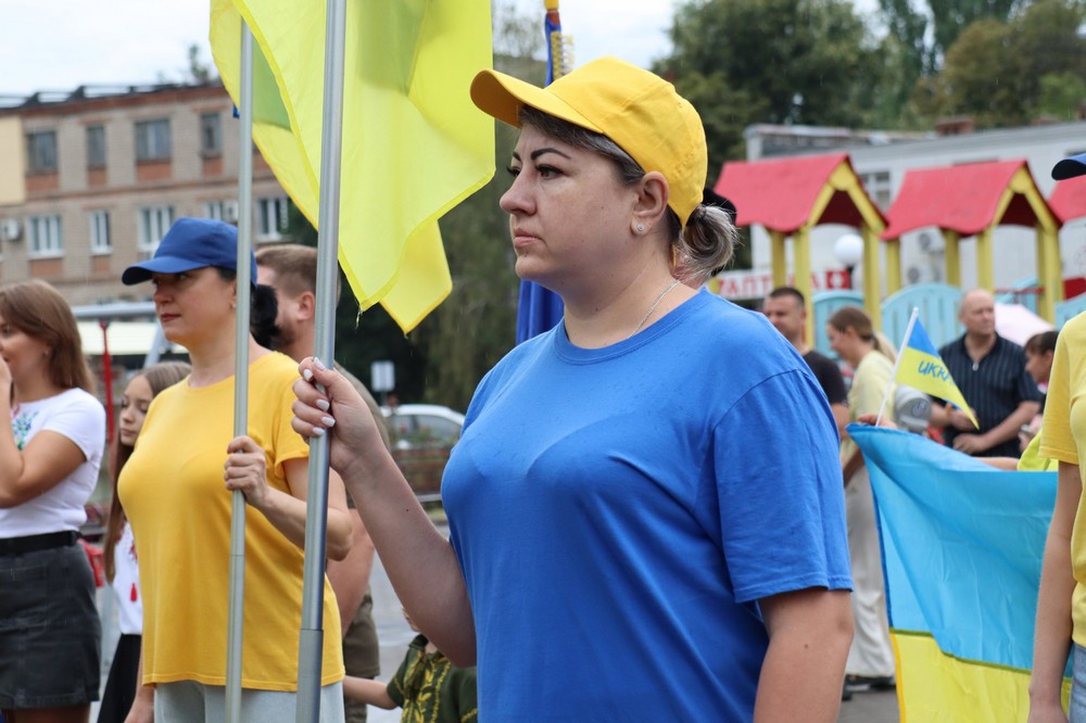 Як у Покрові відзначили День прапора України (фото) 12
