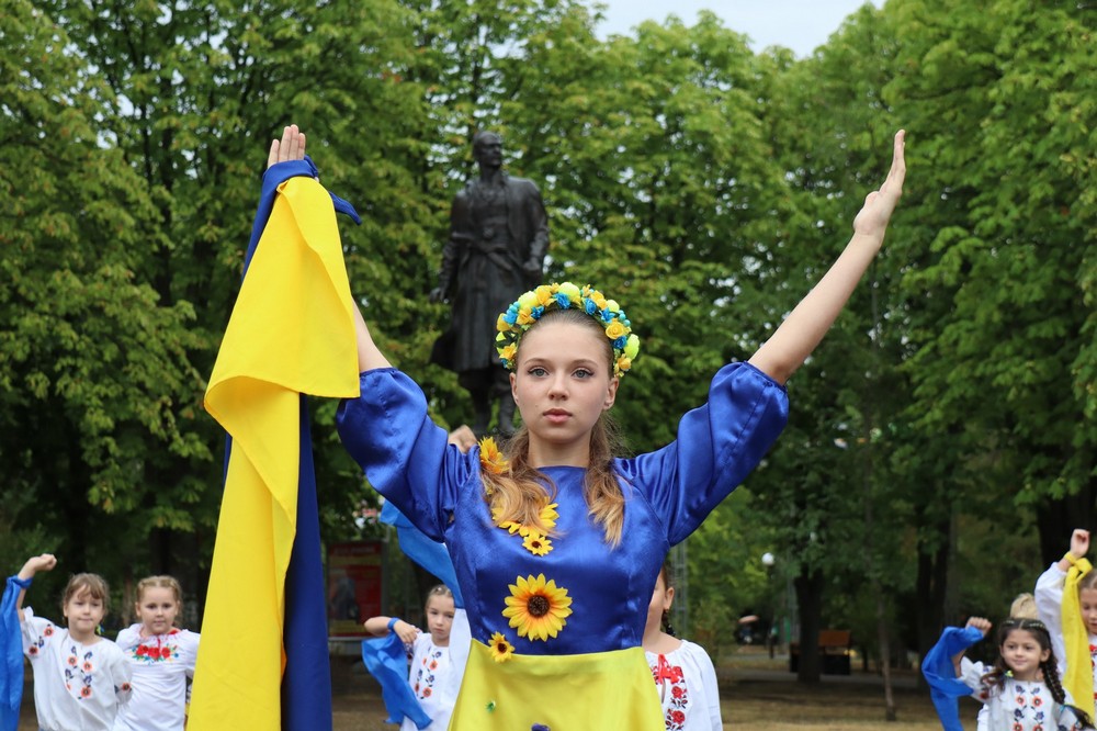Як у Покрові відзначили День прапора України (фото) 14