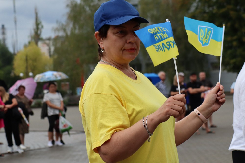 Як у Покрові відзначили День прапора України (фото) 8