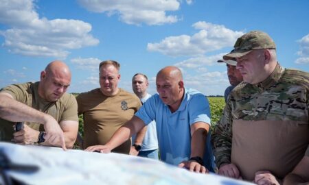 Начальник Дніпро ОВА перевірив будівництво фортифікацій (фото)