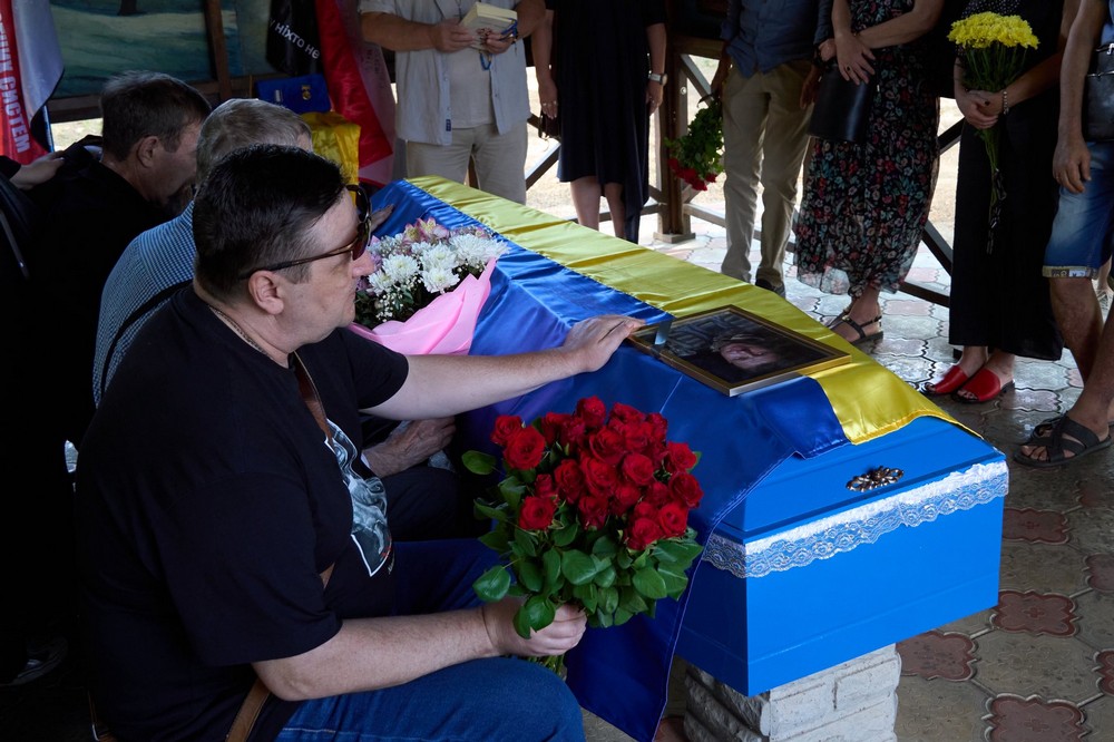 Нікополь сьогодні провів в останню путь полеглого Захисника Якова Селянінова (фото) 5