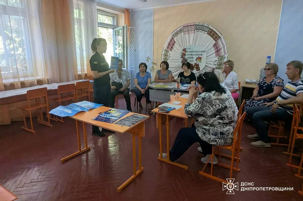  Освітянам Нікополя нагадали порядок дій при виявленні вибухонебезпечних предметів (фото) 2