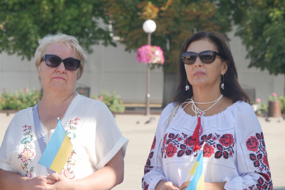 Як Покров сьогодні відзначає 34-ту річницю Незалежності України (фото)