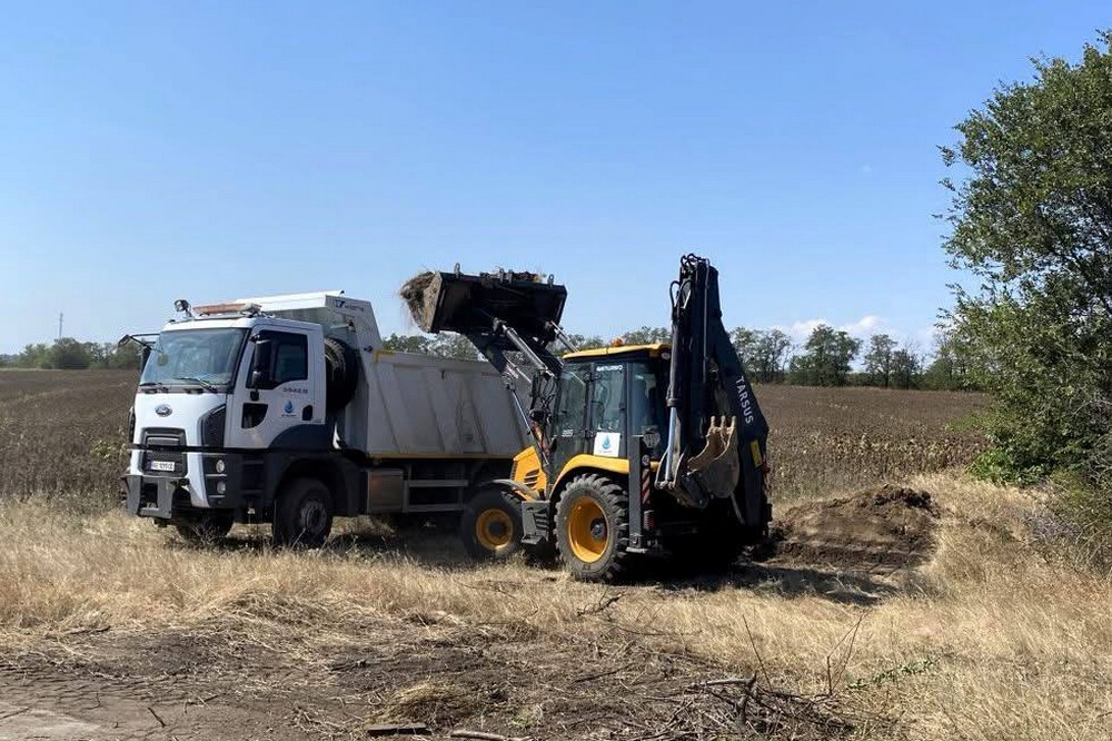 чим займалися комунальники в громаді біля Нікополя цього тижня 4